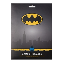 Samolepky na elektroniku DC Comics Batman: set 4 listů - 35 samolepek (16,5 x 23 cm)