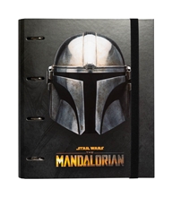 Kroužkový pořadač se spojovací svorkou Star Wars Hvězdné války: The Mandalorian (28 x 32 x 7 cm)