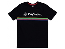 Tričko Playstation: Color Stripe (XXL)