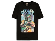Tričko Star Wars: Boba Fett Poster (M)