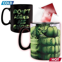 Hrnek Marvel - Hulk Smash, měnící se