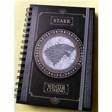 Zápisník Game of Thrones - Stark Logo