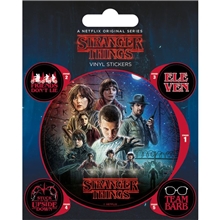 Vinylové samolepky Stranger Things - One Sheet