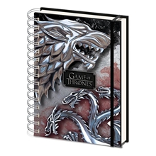 Zápisník Game of Thrones - Stark & Targaryen