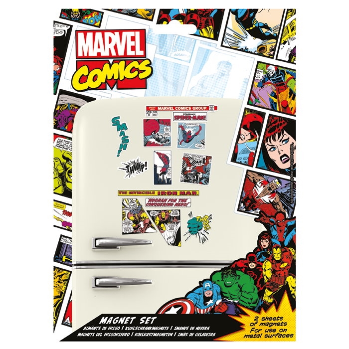 Sada magnetek Marvel Comics (23 ks)
