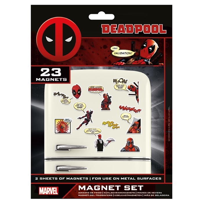 Sada magnetek Marvel - Deadpool (23 ks)