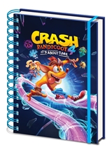 Crash Bandicoot 4 Premium A5 Notebook - Ride