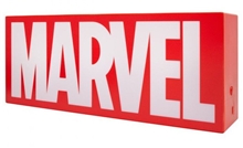 Stolní dekorativní lampa Marvel Comics: Logo (30 x 12 cm)