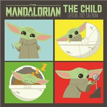 Star Wars Mandalorian The Child 2022 kalendář