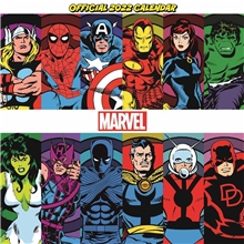 Marvel Retro Comic Book 3D Cover 2022 kalendář
