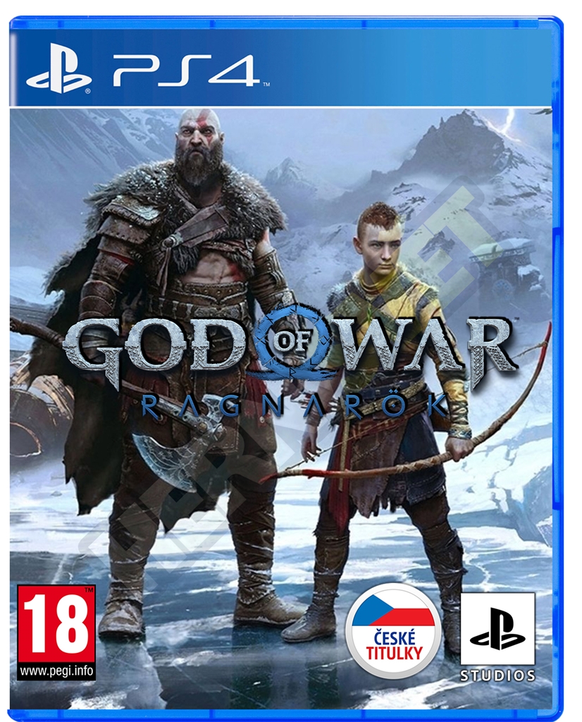 God Of War Ragnarok (PS4) + 200 Kč dárkový poukaz