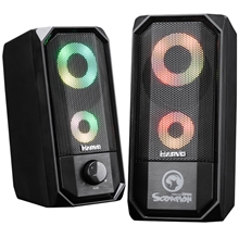 Marvo Reproduktory SG-265P, 2.0, 6W, Černé, 160Hz-20kHz (PC)