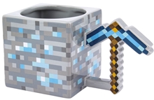 3D keramický hrnek Minecraft: Pickaxe (objem 350 ml)