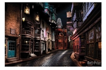 Plakát Harry Potter: Diagon alley - Příčná ulice (61 x 91,5 cm)