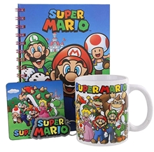 Dárkový set Nintendo Super Mario: Evergreen (objem hrnku 315 ml)