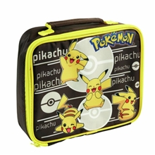 Pokémon obědový box Pikachu - černý