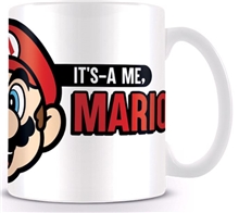 Bílý keramický hrnek Nintendo Super Mario: It's a me Mario (objem 315 ml)
