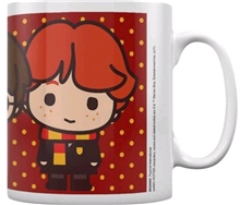 Keramický hrnek Harry Potter: Chibi Harry - Ron - Hermione (objem 315 ml) bílý