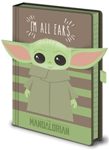 A5 blok Star Wars The Mandalorian: I'm All Ears Green (A5 21 x 14,8 cm)