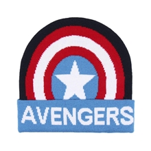 Dětský zimní kulich Marvel Avengers: Captain America Shield (univerzální)