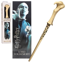Replika hůlky s knižní záložkou Harry Potter: Voldemort (délka 30 cm)