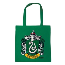 Shopping taška na rameno Harry Potter: Slytherin (38 x 42 cm) bavlna