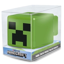 Keramický 3D hrnek Minecraft: Creeper (objem 445 ml)