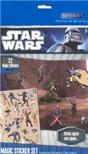 Star Wars samolepky - Magic Sticker Set