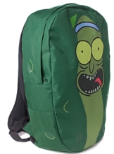 Batoh Rick & Morty: Pickle Rick (27 x 47 x 10 cm objem 12,7 litrů) zelený polyester