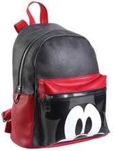 Dámský mětský batoh Disney: Mickey Mouse (objem 8 litrů 22 x 27 x 13 cm) umělá kůže