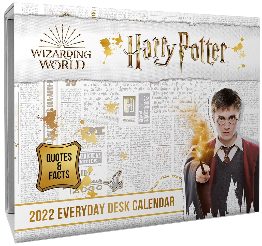 Oficiální trhací stolní kalendář 2022: Harry Potter (16 x 15 x 4 cm)