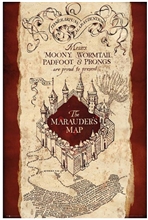 Plakát Harry Potter: Marauders Map (61 x 91,5 cm)