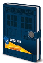 Poznámkový A5 blok Doctor Who: Tardis (14,8 x 21 cm)