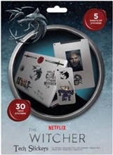 Samolepky na elektroniku Netflix The Witcher Zaklínač: Monster Hunter set 5 listů (18 x 24 cm)