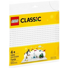 Lego Classic 11010 - Bílá podložka na stavění