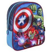 Dětský svítící batoh Marvel: Avengers (objem 7,7 litrů 25 x 31 x 10 cm)