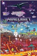 Plakát Minecraft: World Beyond (61 x 91,5 cm)