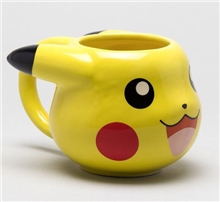 Keramický 3D hrnek Pokémon: Pikachu (objem 475 ml)