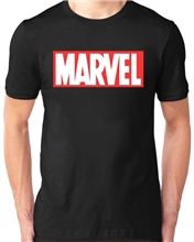 Pánské tričko Marvel: Logo (XL) černá bavlna