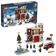 Lego Creator 10263 Hasičská stanice v zimní vesnici