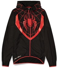 Pánská mikina Marvel Spiderman: Miles Morales (M) černý polyester
