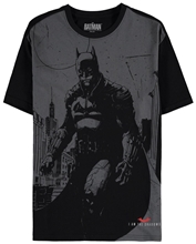 Pánské tričko DC Comics Batman: Gotham City (XL) černá bavlna