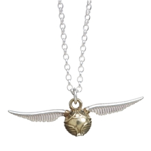 Stříbrný náhrdelník Harry Potter - Zlatonka