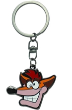 Klíčenka Crash Bandicoot - Crash Face Metal