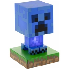 Lampička Minecraft - Charged Creeper Icon Light