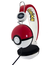OTL sluchátka Pokémon Pokeball Tween Dome - červená