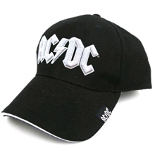 Kšiltovka AC/DC: Logo (nastavitelná) černá bavlna