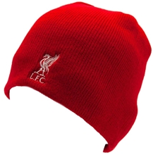 Jednoduchá zimní úpletová čepice FC Liverpool: vzor RD (univerzální)