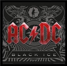 Plakát v rámu AC/DC: Black Ice (31,5 x 31,5 cm)