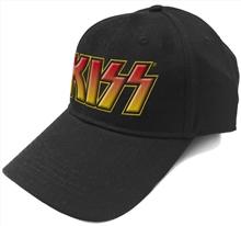 Kšiltovka Kiss: Logo (nastavitelná) černá